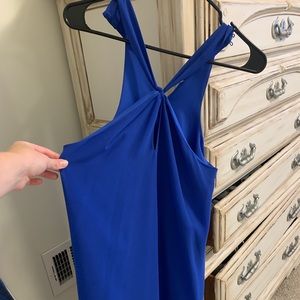 Blue Cocktail Dress